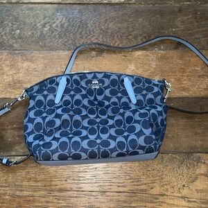 Coach Kelsey Satchel Crossbody Canvas